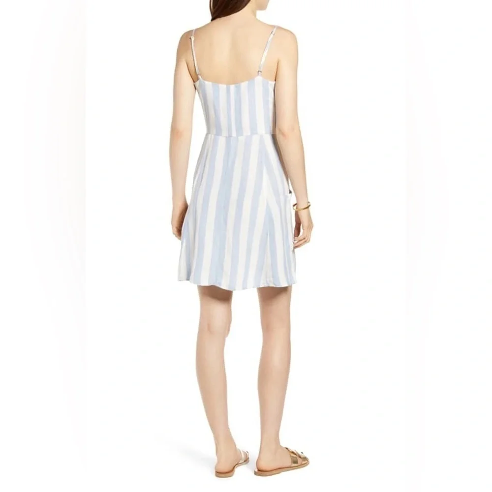 Rails Aurora Merriell Blue White Stripe Dress Size S - Picture 2 of 12